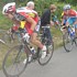 Kim Kirchen reagiert auf eine Attacke von Maxime Monfort (Landbouwkrediet) in der Steigung des Huelewee